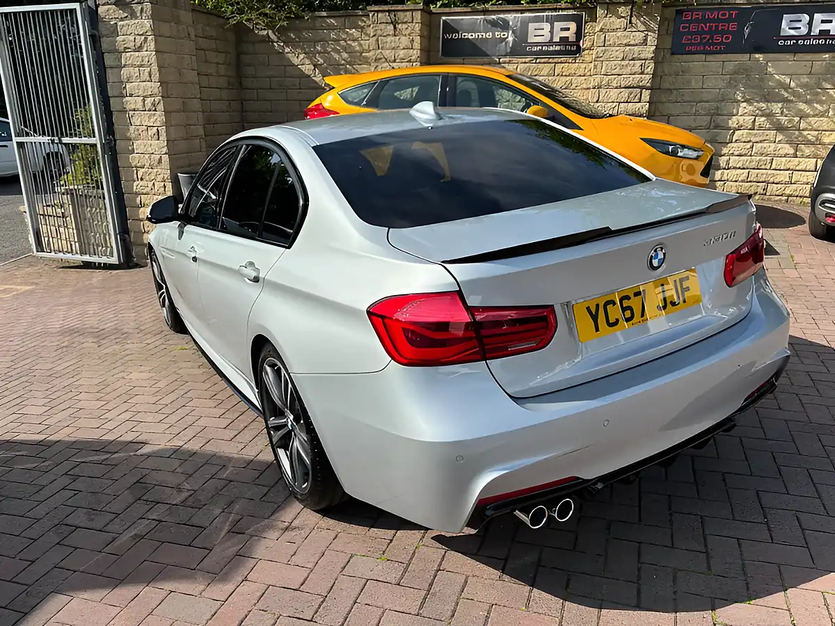 Used 2017 BMW 3 Series M Sport Glacier Silver - Interior and Exterior details 9