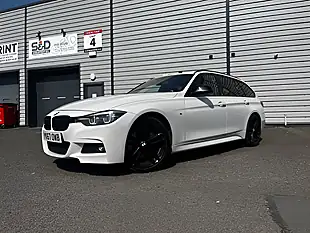 Used 2017 BMW 3 Series M Sport Shadow Edition Alpine White - Interior and Exterior details 18