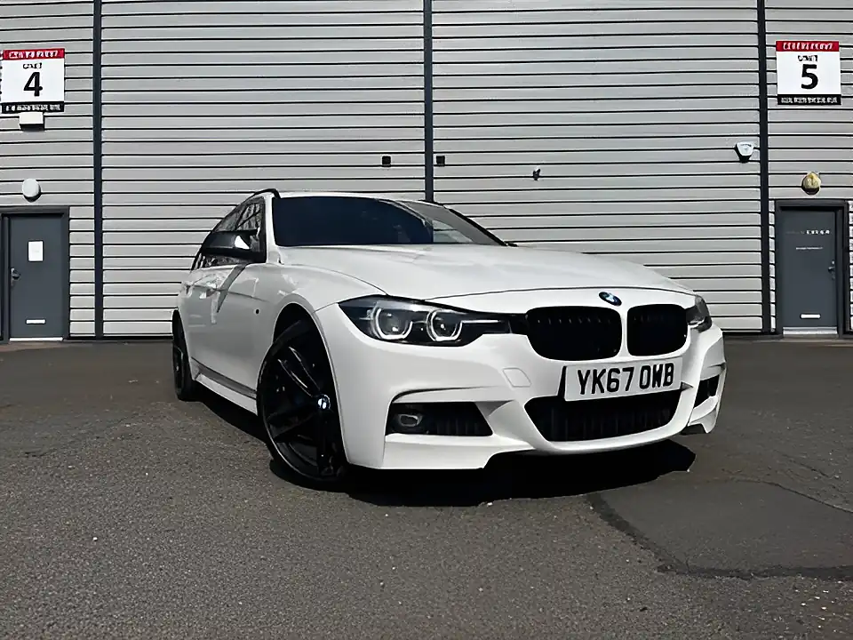 Used 2017 BMW 3 Series M Sport Shadow Edition Alpine White - Interior and Exterior details 5