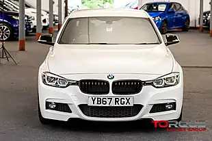 Used 2017 BMW 3 Series M Sport Shadow Edition Alpine White - Interior and Exterior details 2