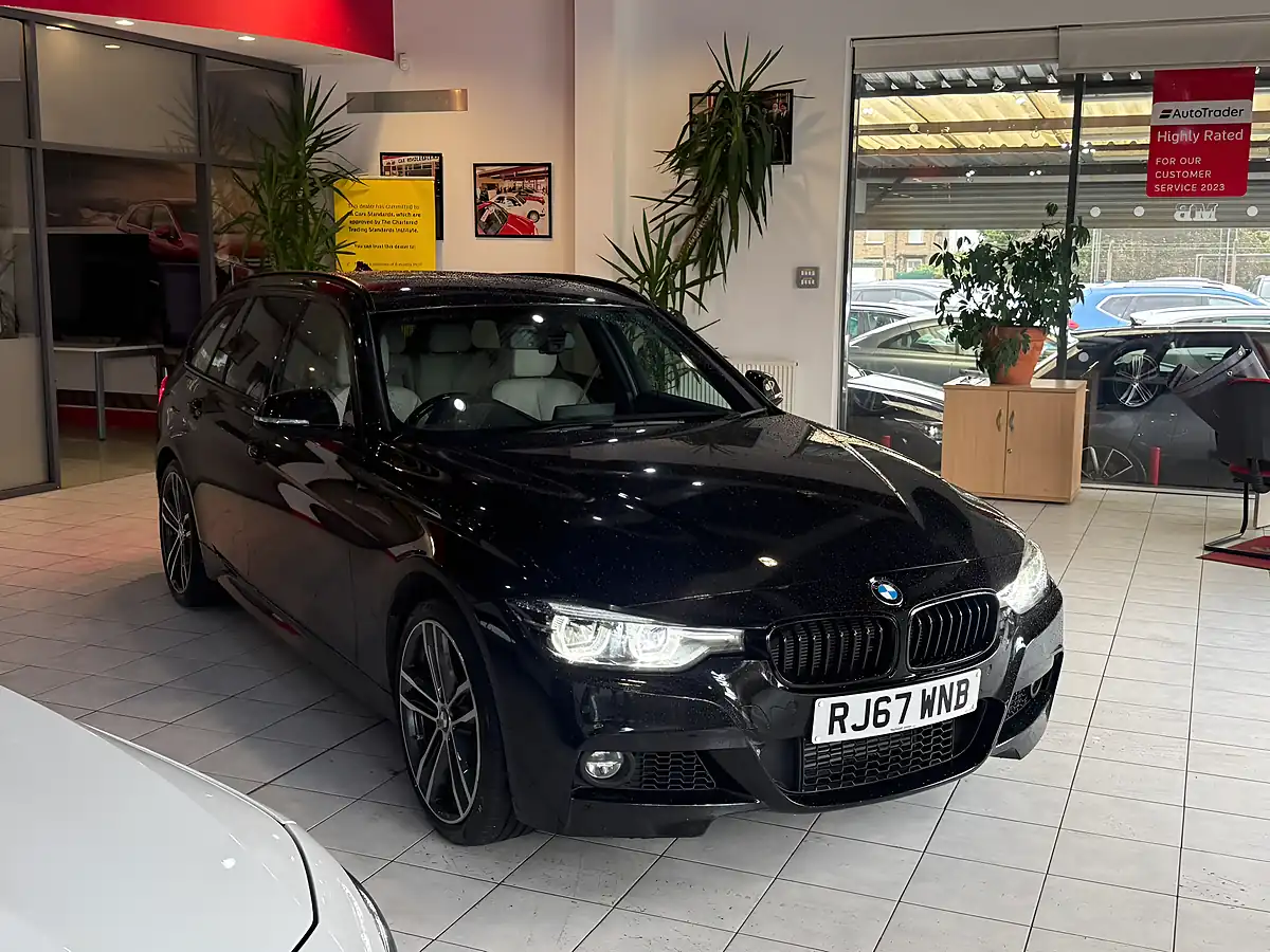 Used 2017 BMW 3 Series M Sport Shadow Edition Black - Interior and Exterior details 2