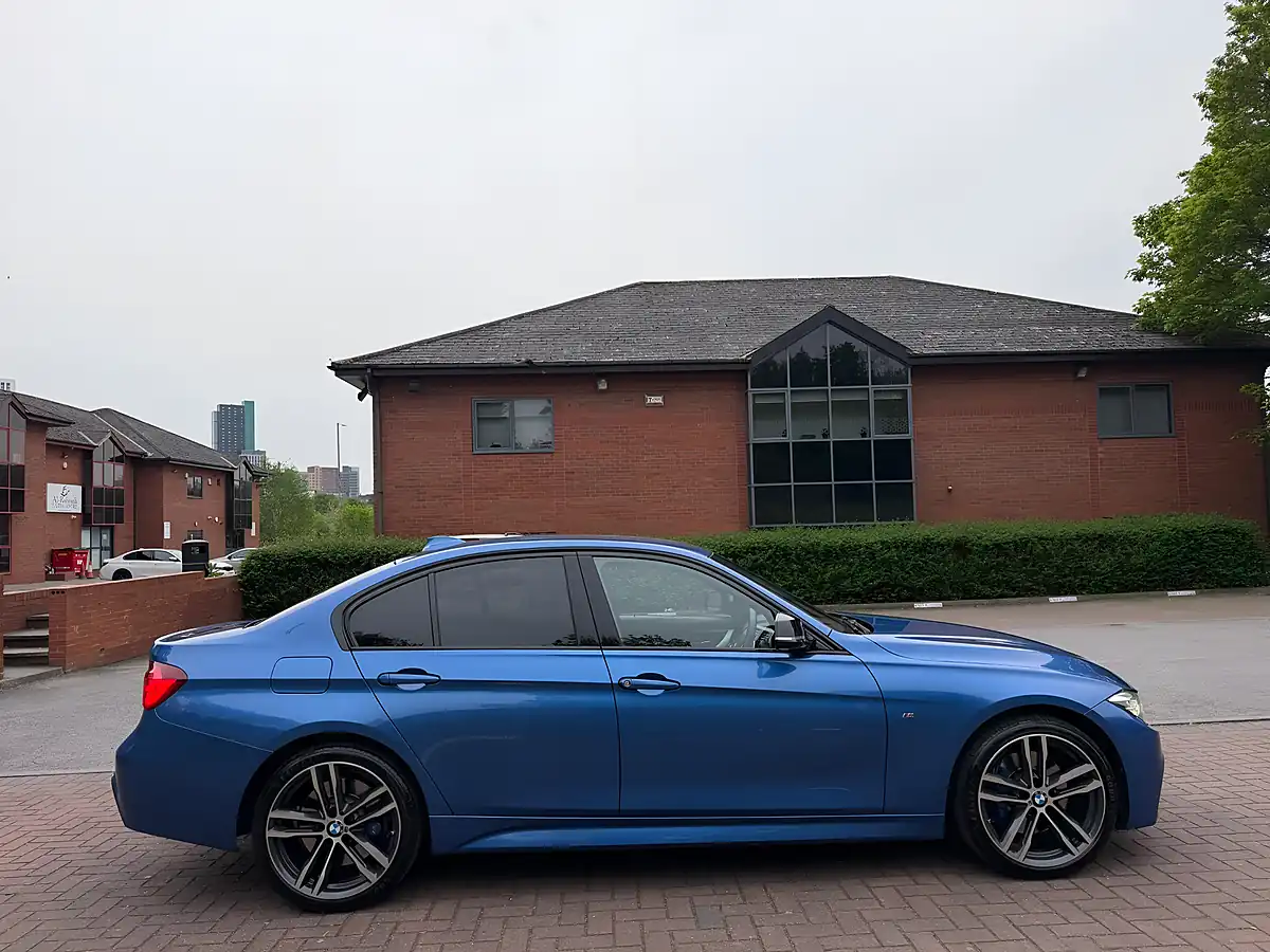 Used 2017 BMW 3 Series M Sport Shadow Edition Blue - Interior and Exterior details 3