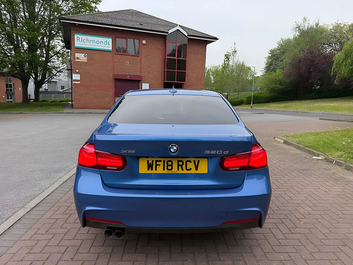 Used 2017 BMW 3 Series M Sport Shadow Edition Blue - Interior and Exterior details 6