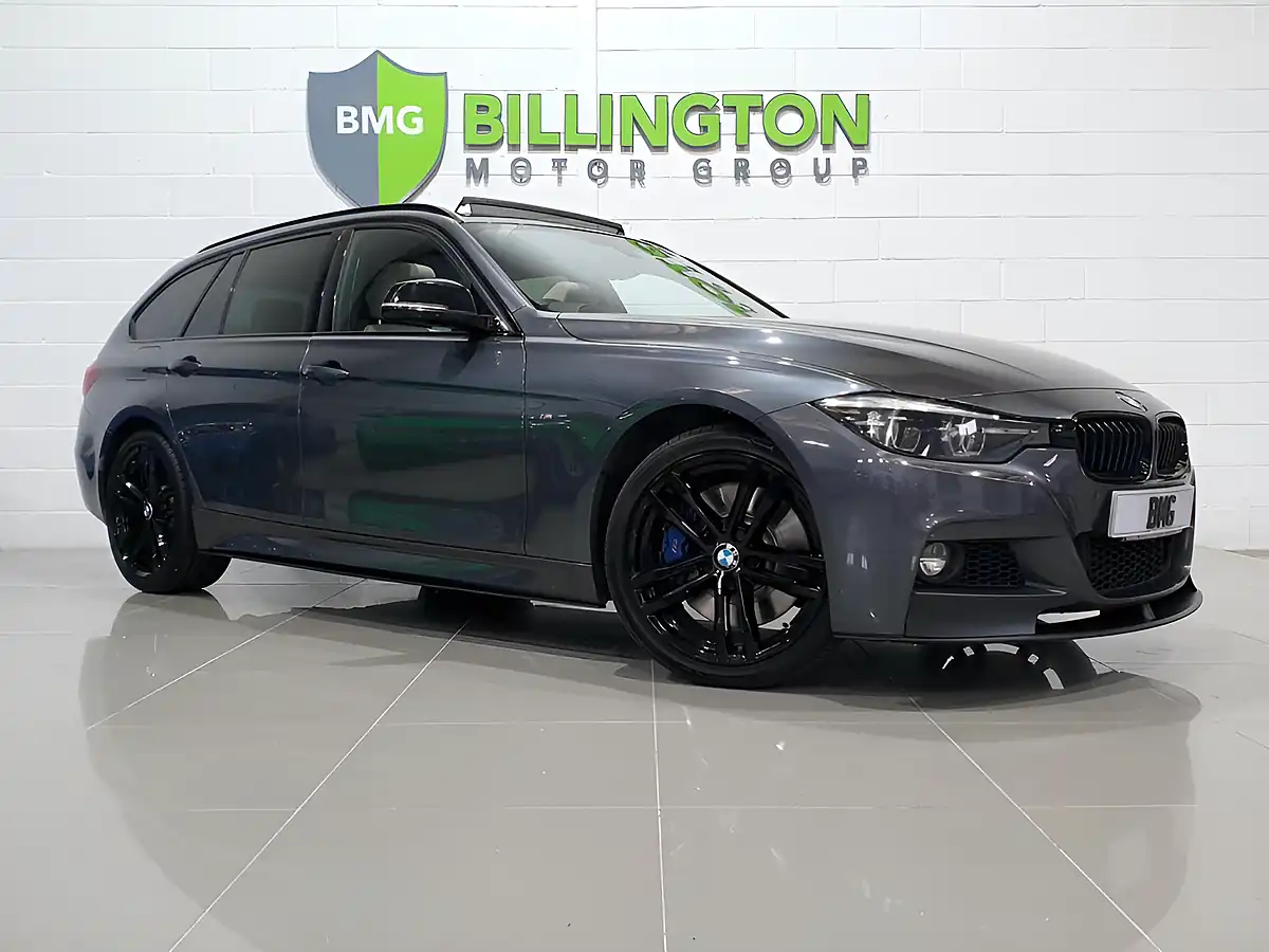 Used 2017 BMW 3 Series M Sport Shadow Edition Grey - Front View