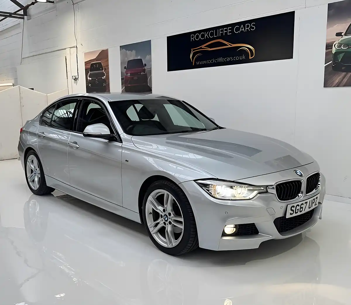 Used 2017 BMW 3 Series M Sport Silver - Interior and Exterior details 10