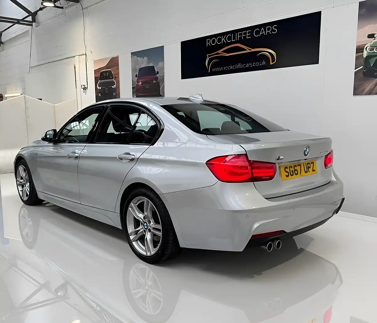 Used 2017 BMW 3 Series M Sport Silver - Interior and Exterior details 16