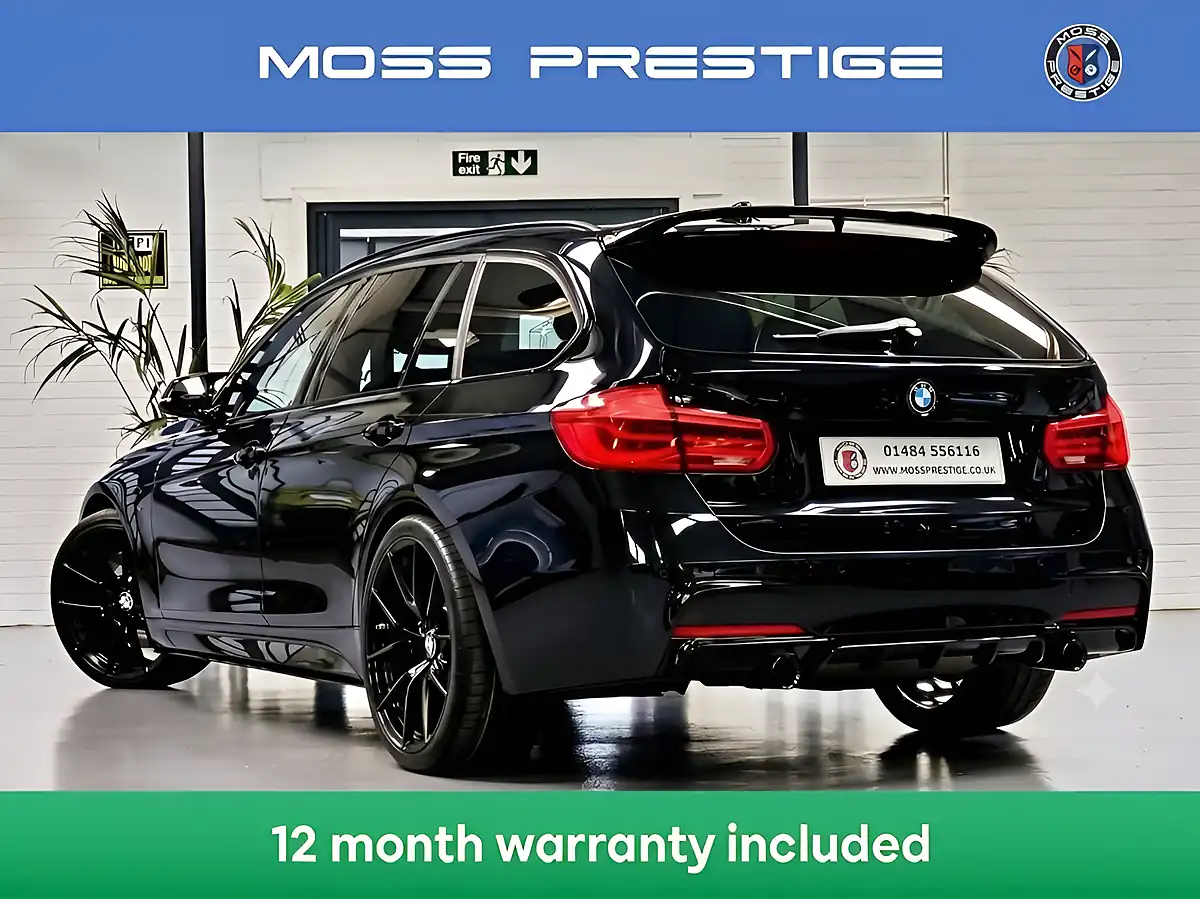 Used 2017 BMW 3 Series M Sport Touring Black - Interior and Exterior details 2