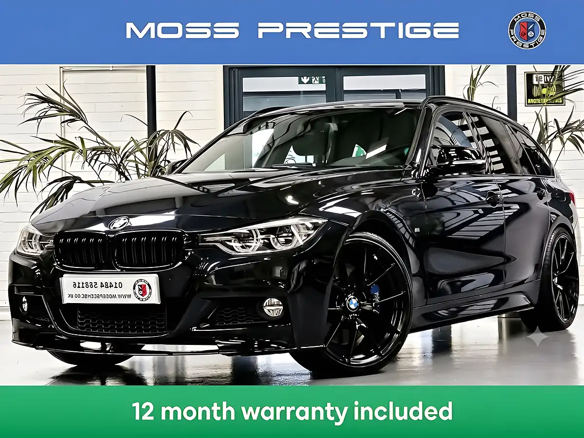 Used 2017 BMW 3 Series M Sport Touring Black - Interior and Exterior details 3