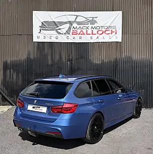 Used 2017 BMW 3 Series M Sport Touring Blue - Interior and Exterior details 5