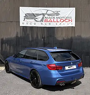 Used 2017 BMW 3 Series M Sport Touring Blue - Interior and Exterior details 7
