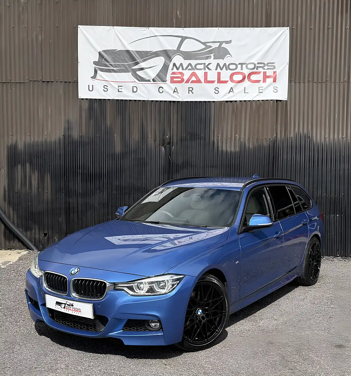 Used 2017 BMW 3 Series M Sport Touring Blue - Interior and Exterior details 9