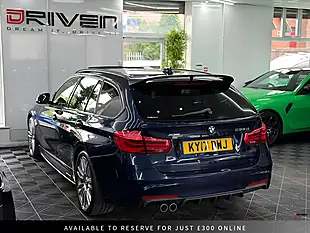 Used 2017 BMW 3 Series M Sport Touring Blue - Interior and Exterior details 2