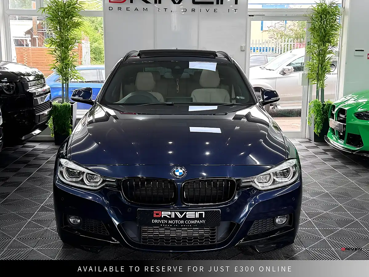 Used 2017 BMW 3 Series M Sport Touring Blue - Interior and Exterior details 3