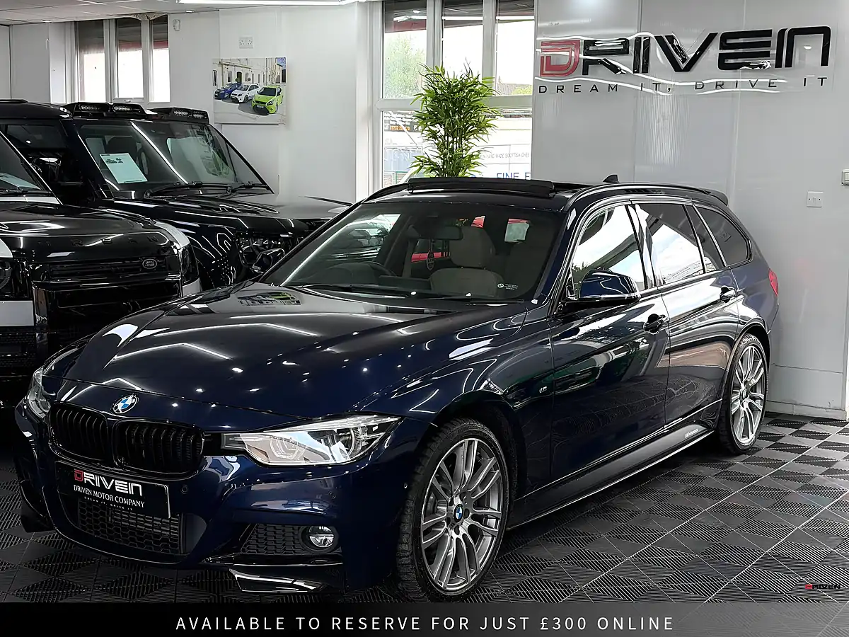 Used 2017 BMW 3 Series M Sport Touring Blue - Interior and Exterior details 7