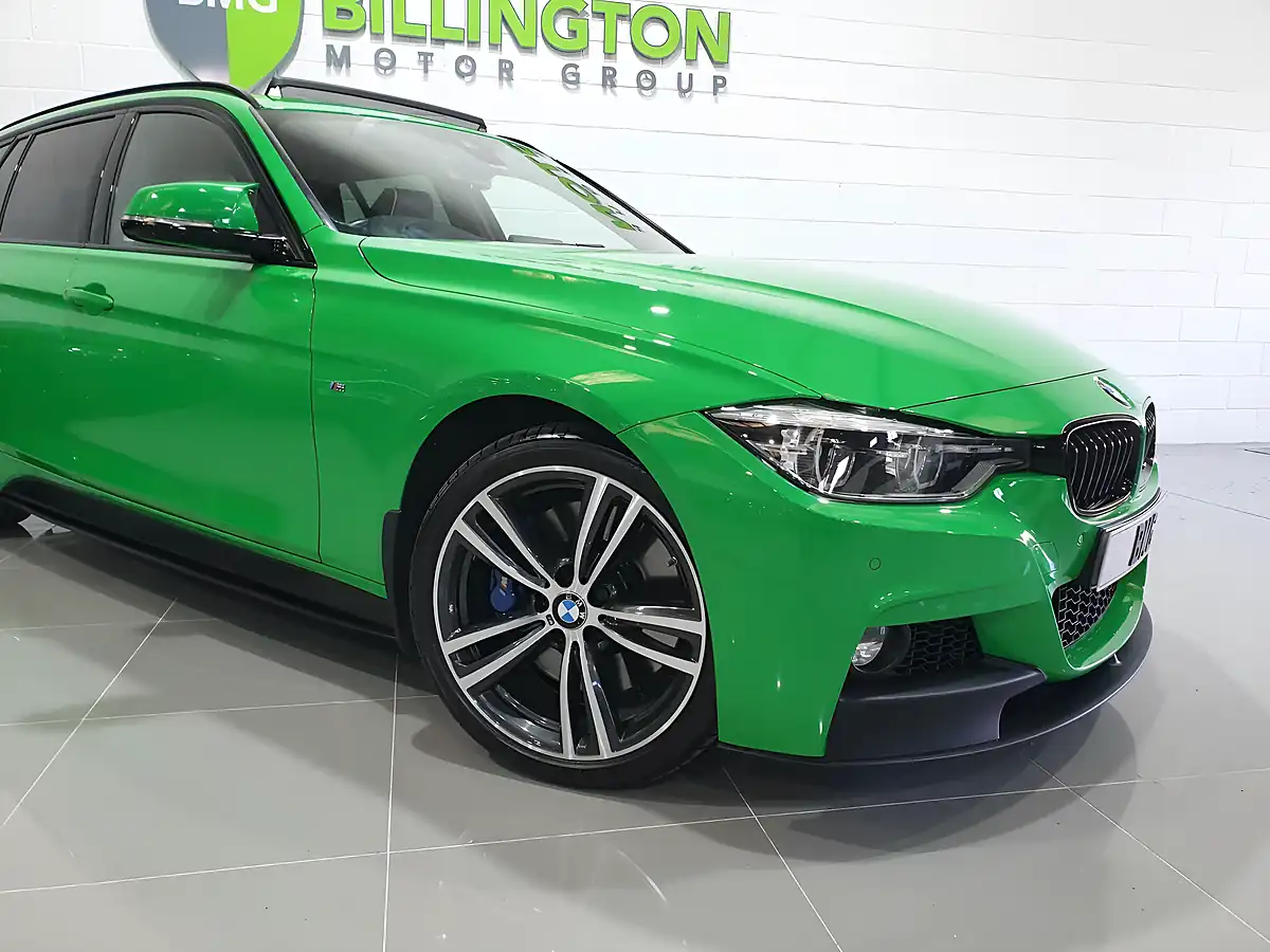 Used 2017 BMW 3 Series M Sport Touring Green - Interior and Exterior details 12