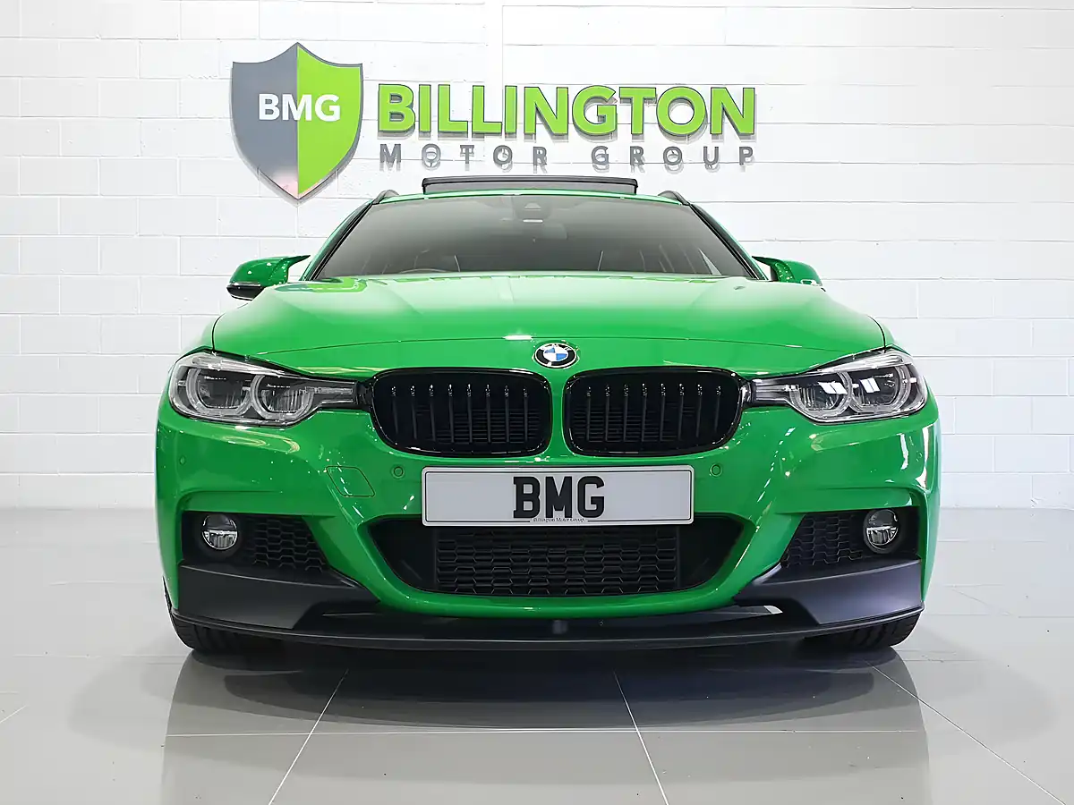 Used 2017 BMW 3 Series M Sport Touring Green - Interior and Exterior details 2