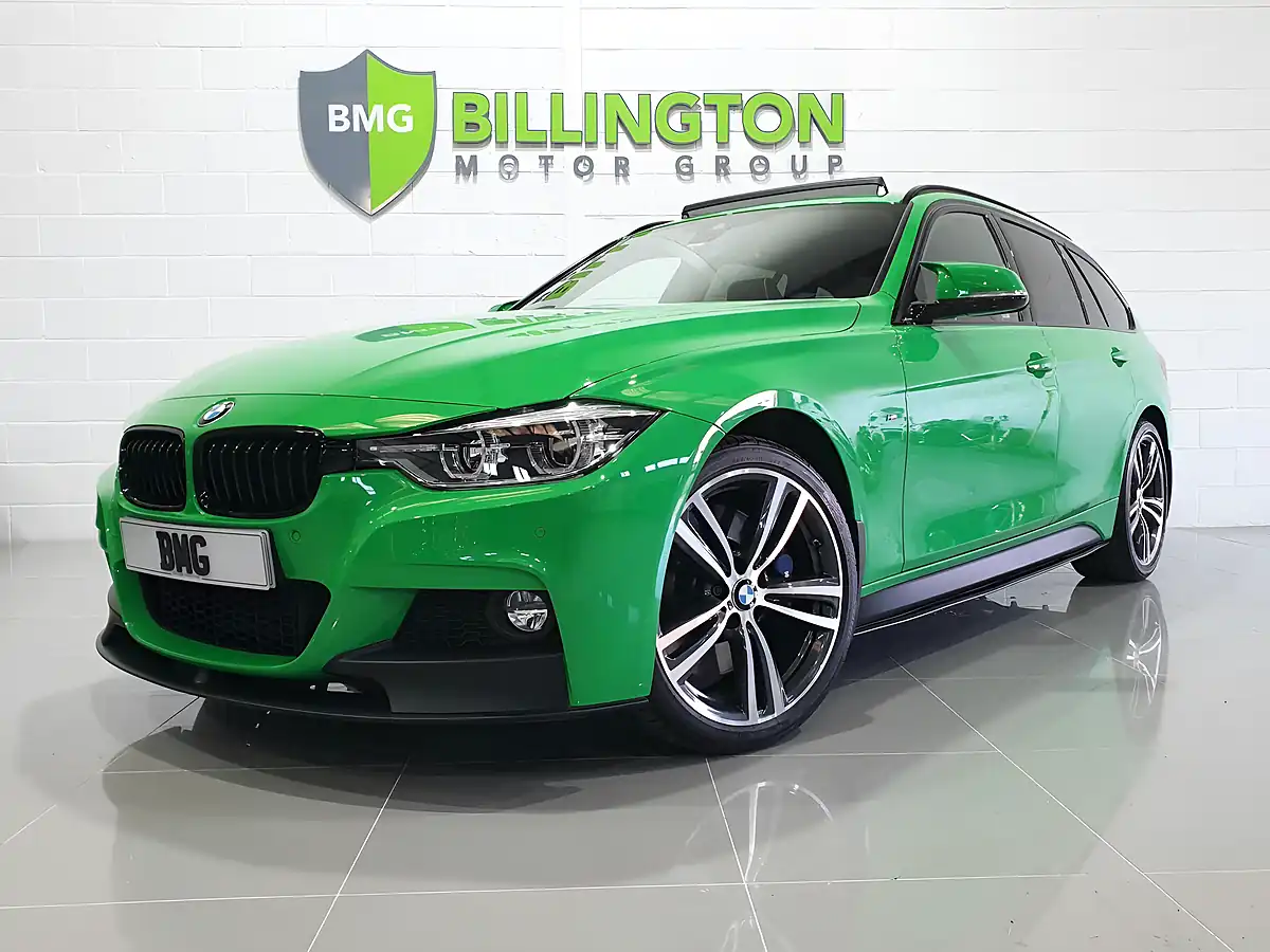 Used 2017 BMW 3 Series M Sport Touring Green - Interior and Exterior details 3