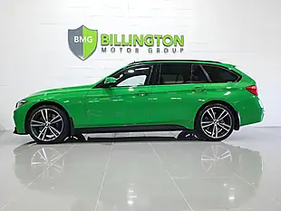 Used 2017 BMW 3 Series M Sport Touring Green - Interior and Exterior details 4