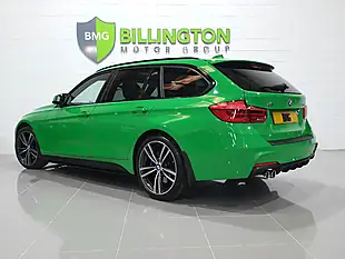 Used 2017 BMW 3 Series M Sport Touring Green - Interior and Exterior details 5