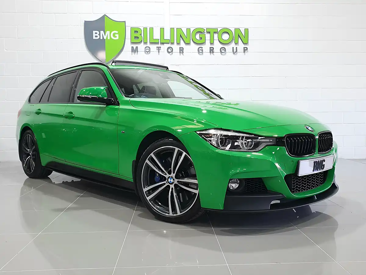 Used 2017 BMW 3 Series M Sport Touring Green - Interior and Exterior details 9