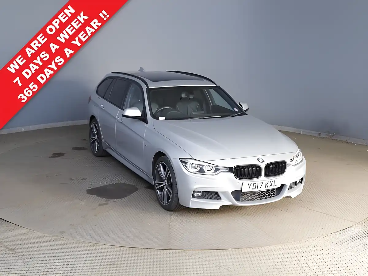 Used 2017 BMW 3 Series M Sport Touring Silver - Interior and Exterior details 3
