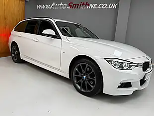 Used 2017 BMW 3 Series M Sport Touring White - Interior and Exterior details 12