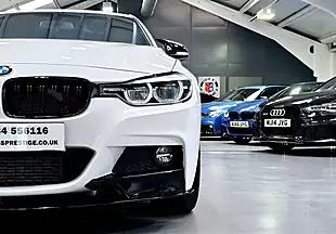 Used 2017 BMW 3 Series M Sport White - Interior and Exterior details 8