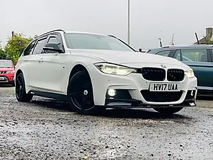 Used 2017 BMW 3 Series M Sport White - Interior and Exterior details 3