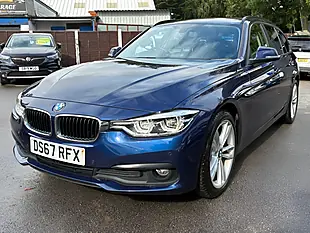 Used 2017 BMW 3 Series Se Blue - Interior and Exterior details 12