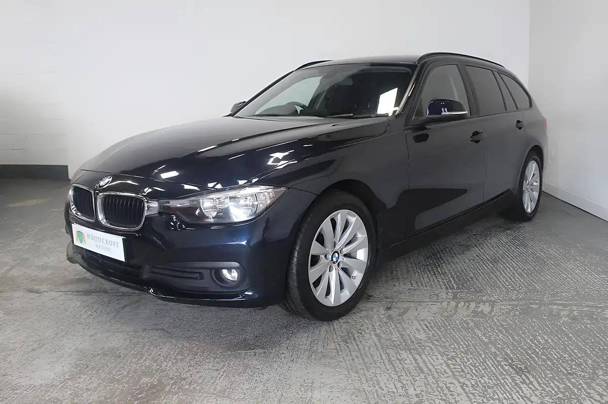 Used 2017 BMW 3 Series Se Touring Blue - Interior and Exterior details 2