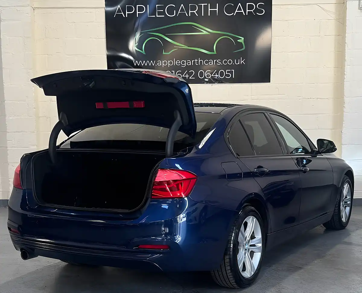 Used 2017 BMW 3 Series Sport Blue - Interior and Exterior details 4