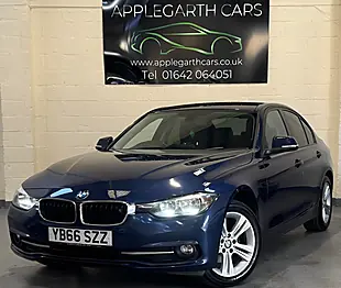 Used 2017 BMW 3 Series Sport Blue - Interior and Exterior details 5