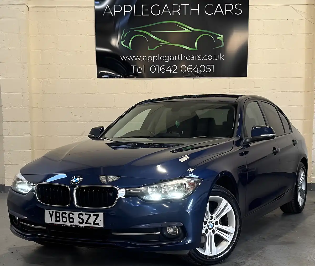 Used 2017 BMW 3 Series Sport Blue - Interior and Exterior details 5