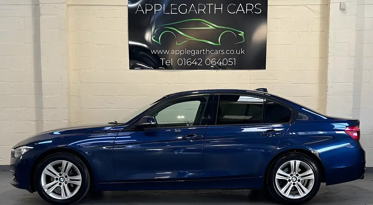 Used 2017 BMW 3 Series Sport Blue - Interior and Exterior details 6