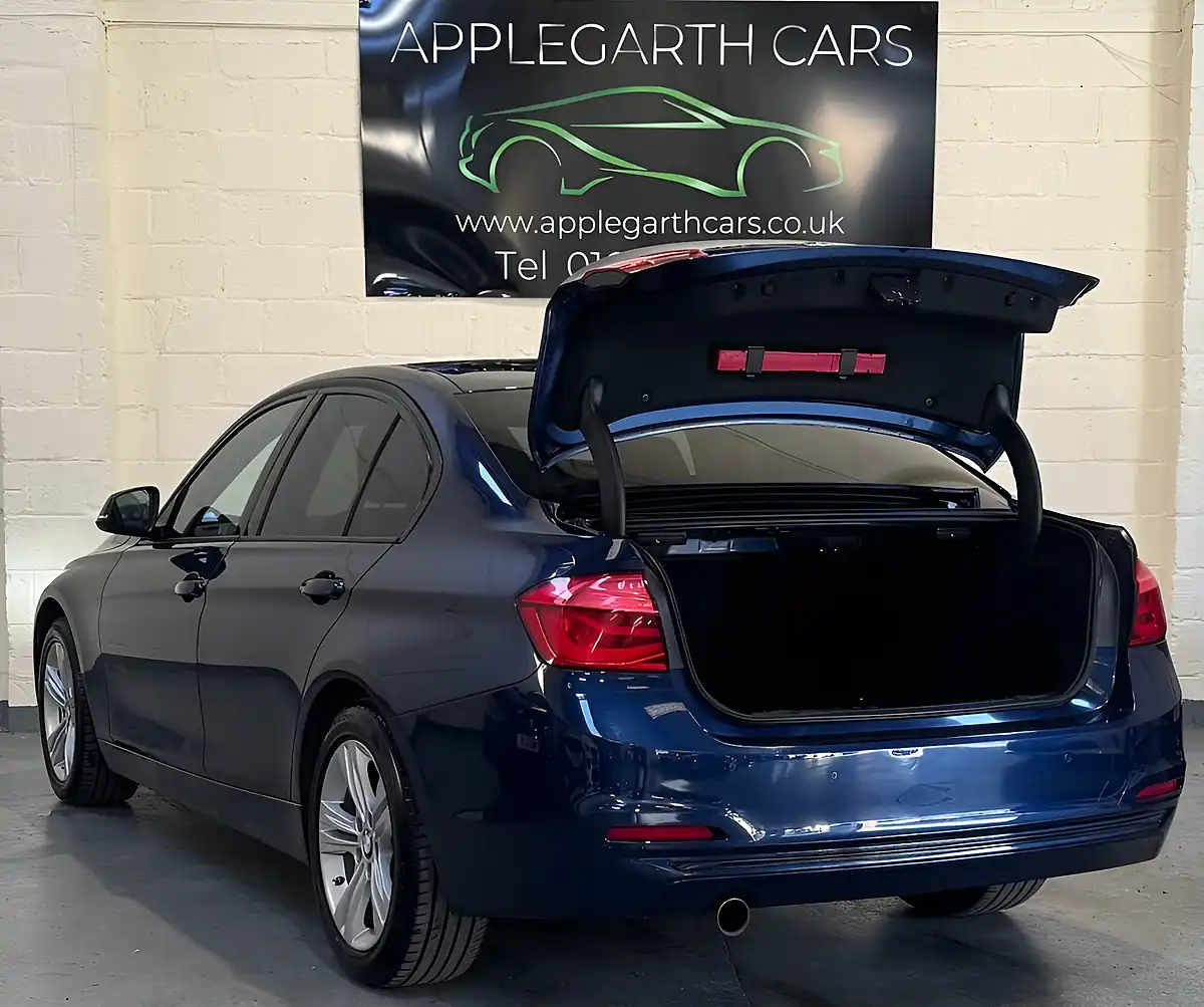 Used 2017 BMW 3 Series Sport Blue - Interior and Exterior details 8