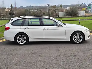 Used 2017 BMW 3 Series Sport Touring Xdrive White - Interior and Exterior details 13