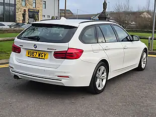 Used 2017 BMW 3 Series Sport Touring Xdrive White - Interior and Exterior details 17