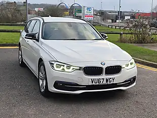 Used 2017 BMW 3 Series Sport Touring Xdrive White - Interior and Exterior details 8