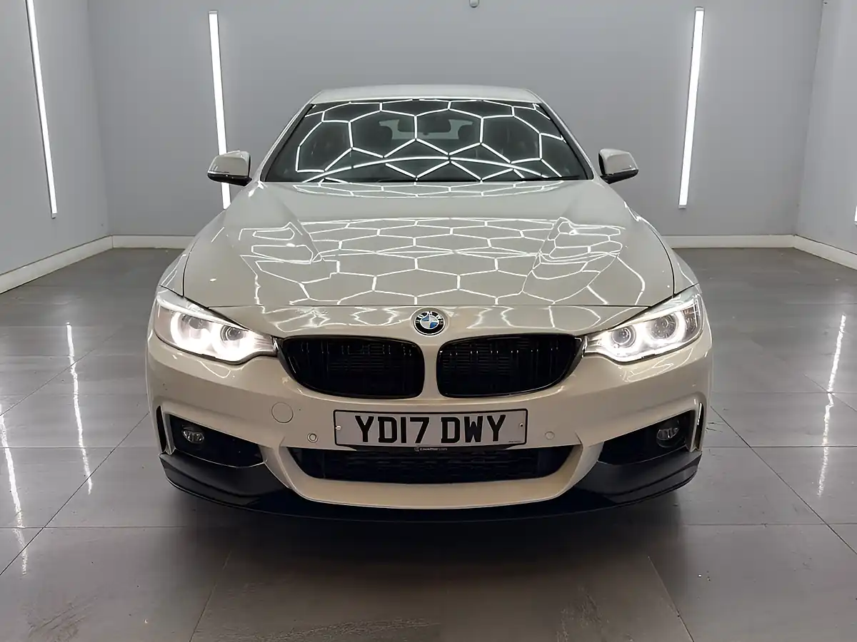 Used 2017 BMW 4 Series Gran Coupe M Sport Alpine White - Interior and Exterior details 2