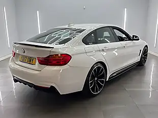 Used 2017 BMW 4 Series Gran Coupe M Sport Alpine White - Interior and Exterior details 4