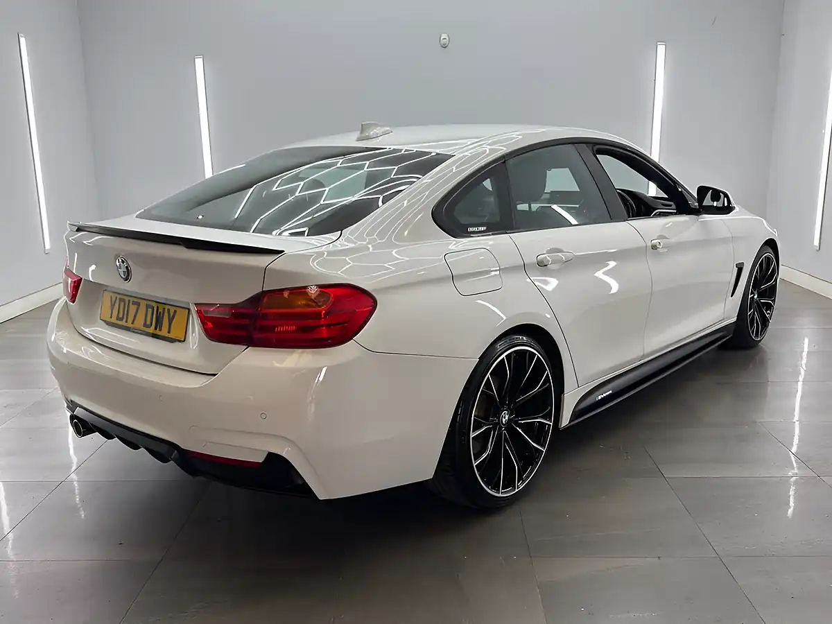 Used 2017 BMW 4 Series Gran Coupe M Sport Alpine White - Interior and Exterior details 4