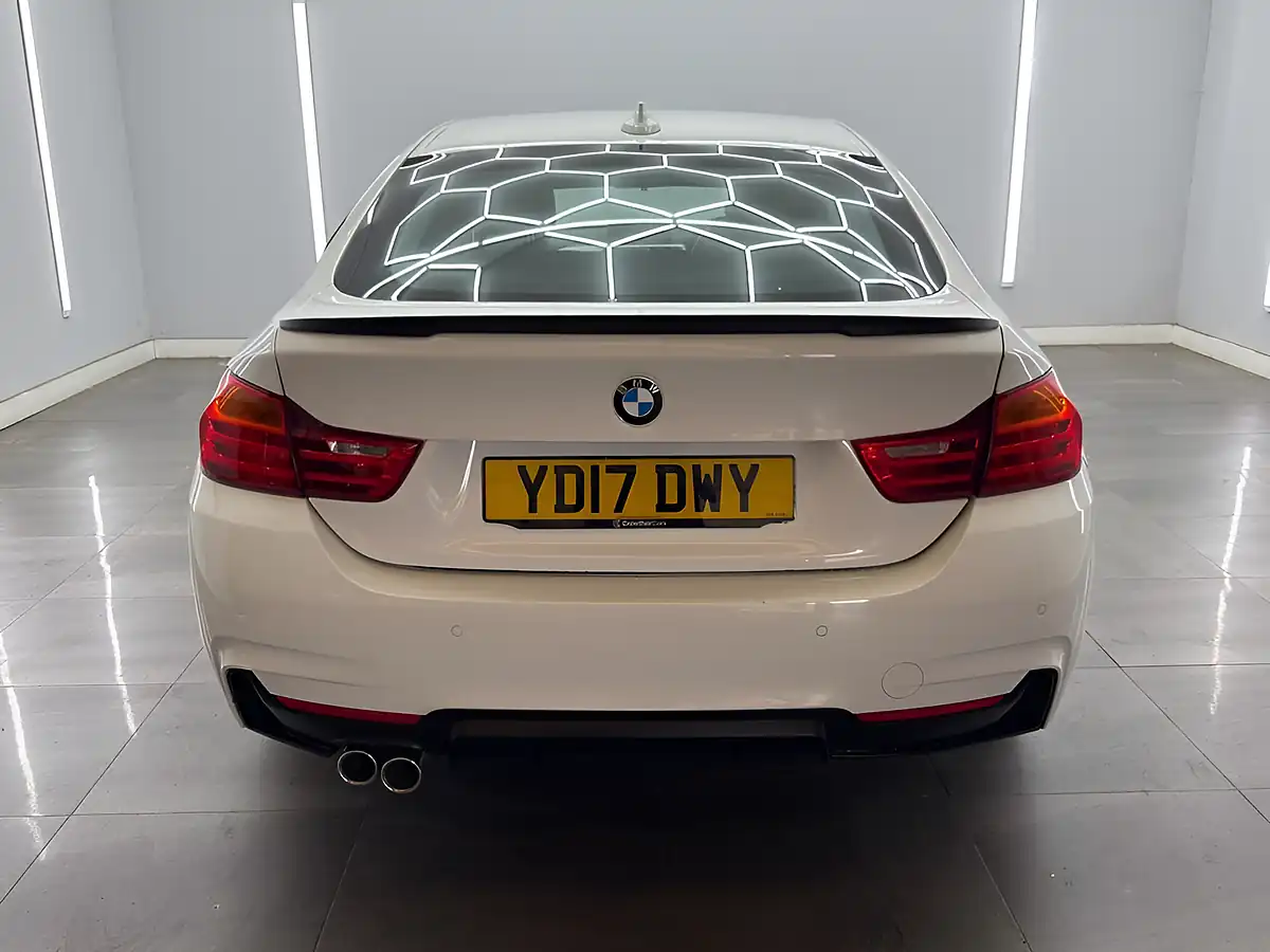 Used 2017 BMW 4 Series Gran Coupe M Sport Alpine White - Interior and Exterior details 5
