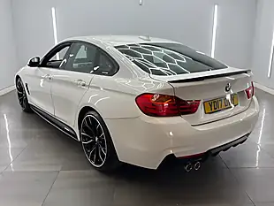 Used 2017 BMW 4 Series Gran Coupe M Sport Alpine White - Interior and Exterior details 6