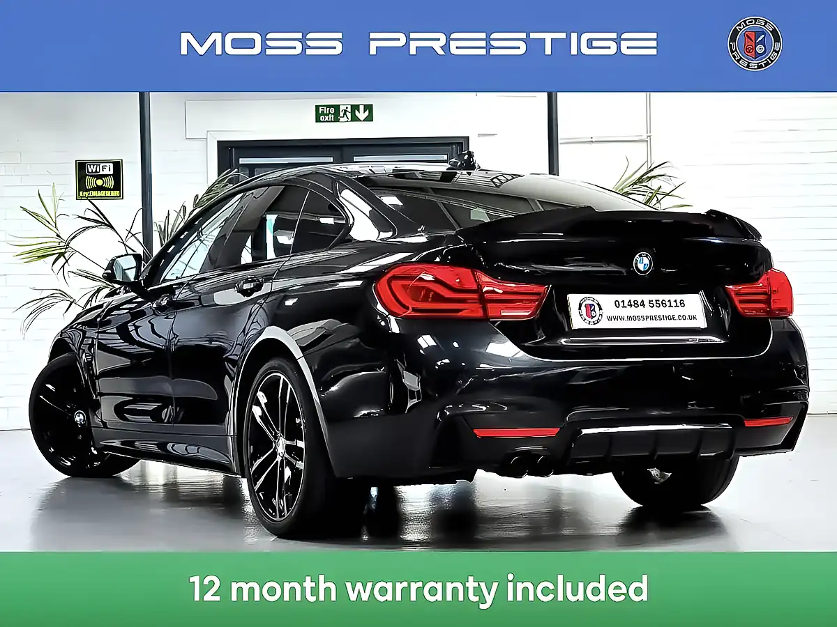 Used 2017 BMW 4 Series Gran Coupe M Sport Black - Interior and Exterior details 2