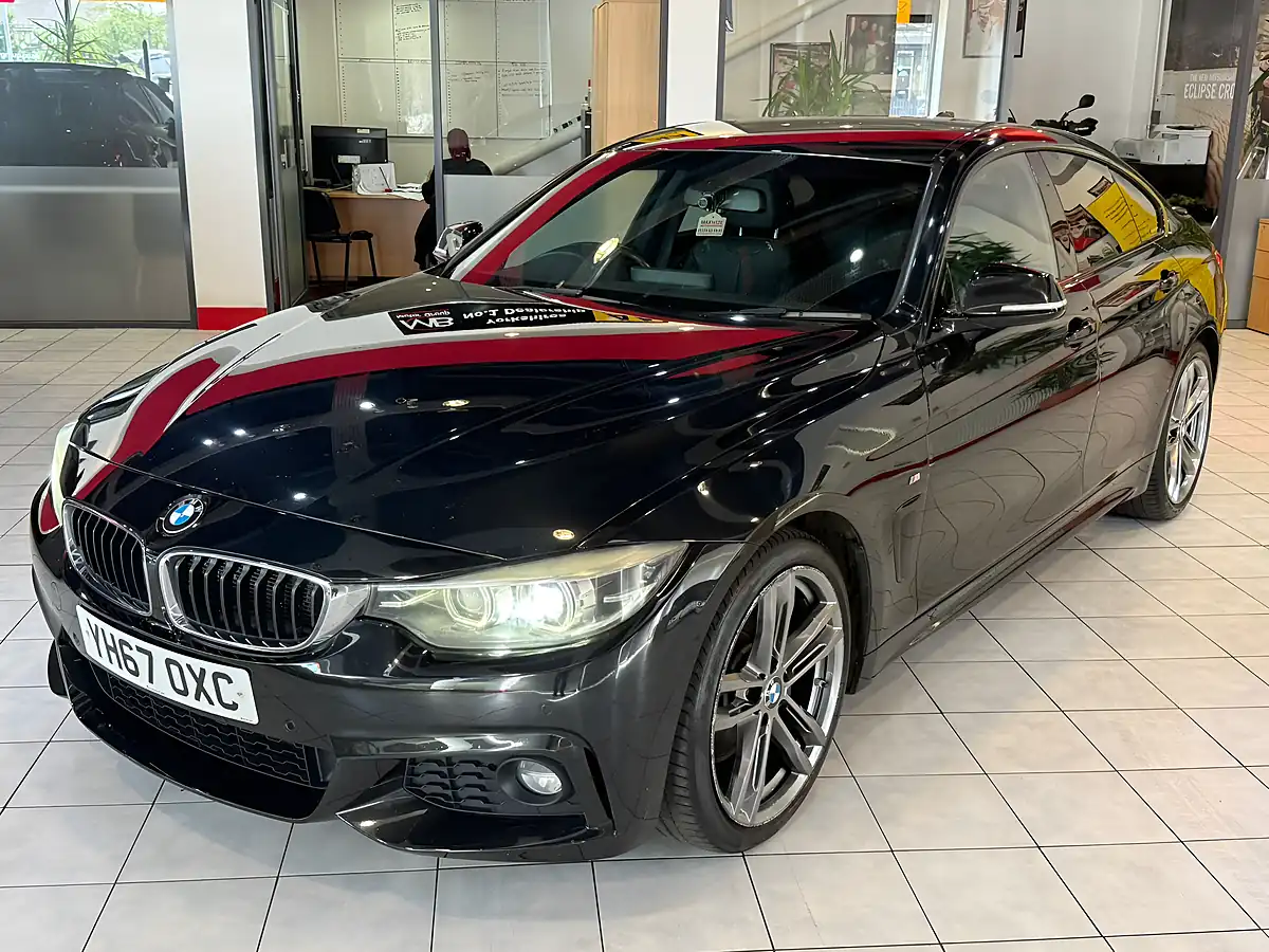 Used 2017 BMW 4 Series Gran Coupe M Sport Black - Interior and Exterior details 4