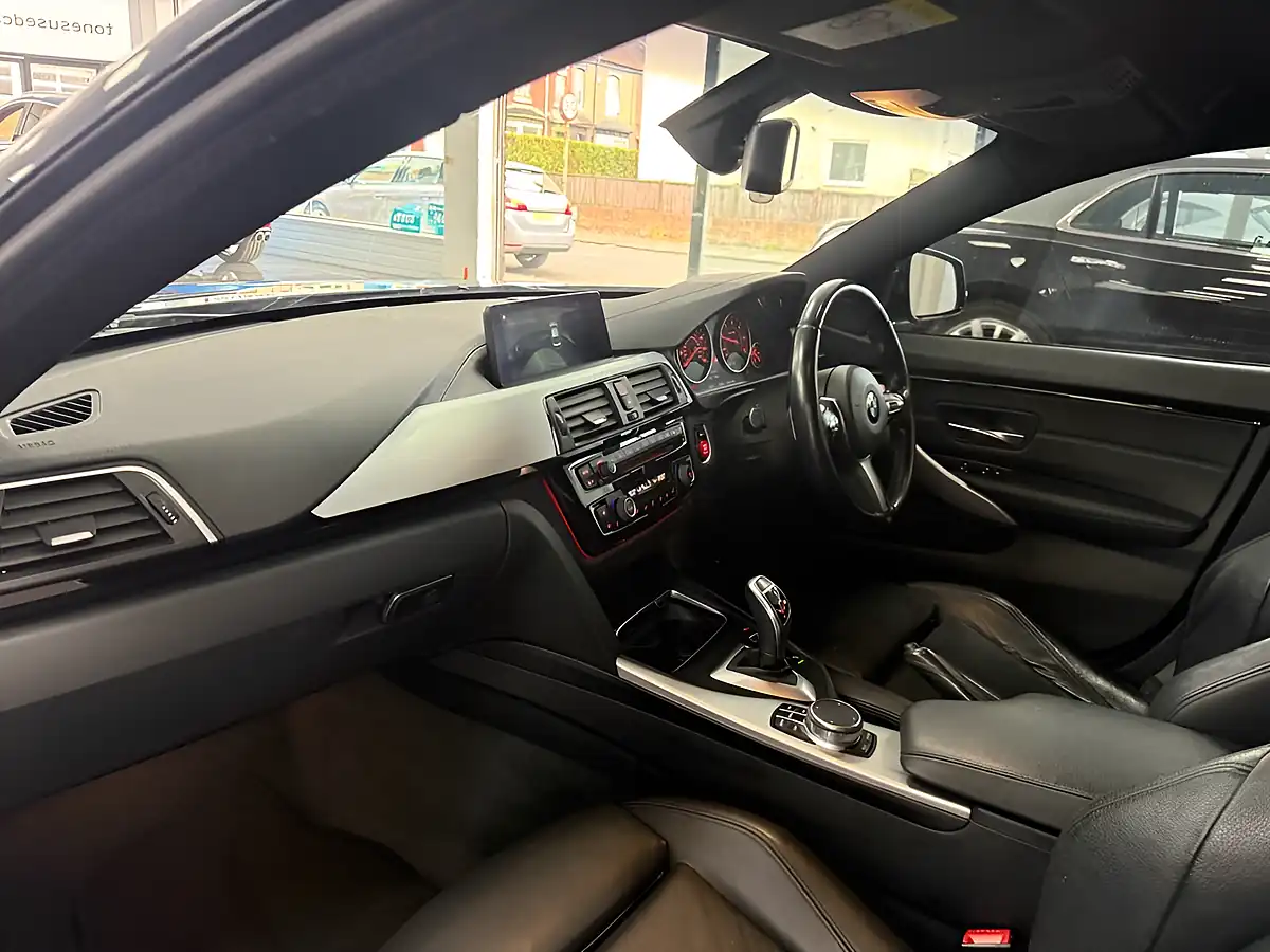 Used 2017 BMW 4 Series Gran Coupe M Sport Black - Interior and Exterior details 11