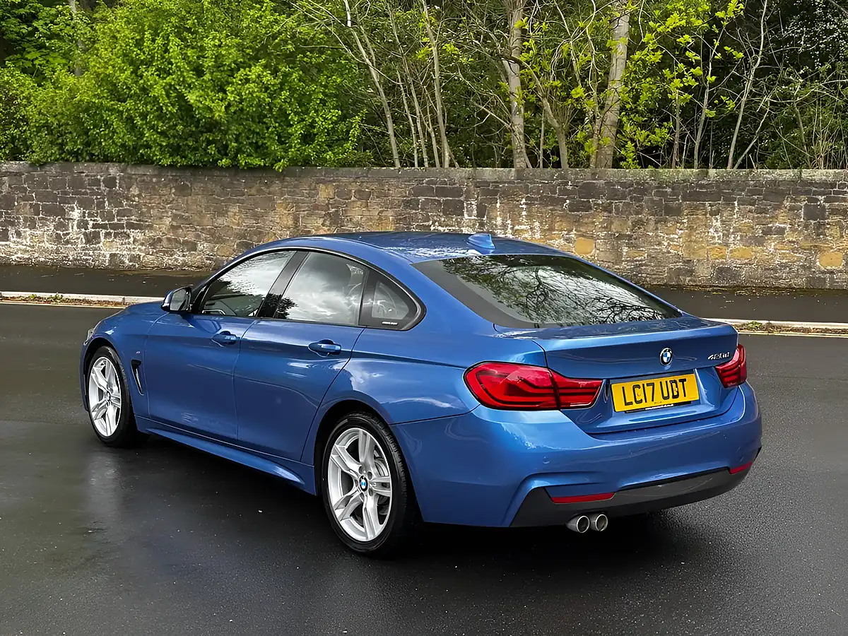 Used 2017 BMW 4 Series Gran Coupe M Sport Blue - Interior and Exterior details 11