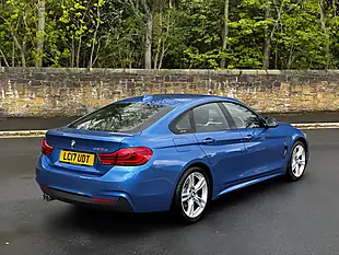 Used 2017 BMW 4 Series Gran Coupe M Sport Blue - Interior and Exterior details 13