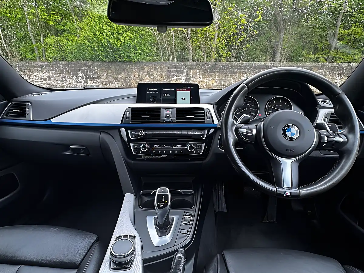 Used 2017 BMW 4 Series Gran Coupe M Sport Blue - Interior and Exterior details 2