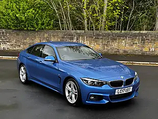 Used 2017 BMW 4 Series Gran Coupe M Sport Blue - Interior and Exterior details 3